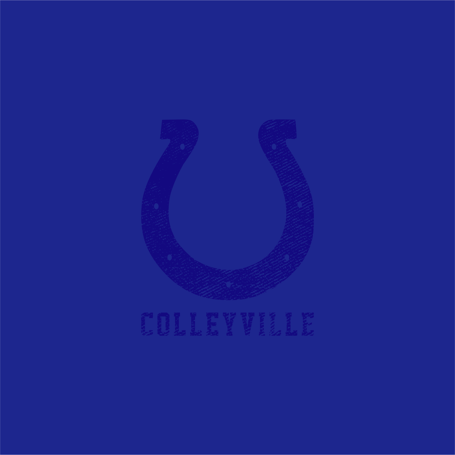 Colts Come Up SS Tee in Washed Blue – Colleyville Colts