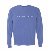Load image into Gallery viewer, Colleyside LS Tee in Washed Blue