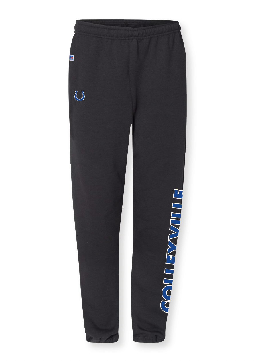 CMS Athletics Sweatpants by Russell Athletic in Black