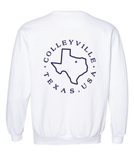 Load image into Gallery viewer, Colleyside Crew Sweatshirt by Comfort Colors in White