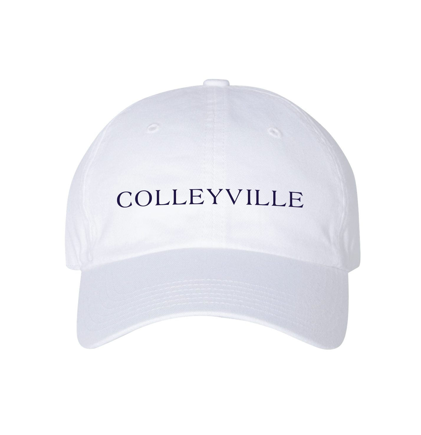 Colleyside Dad Hat in White – Colleyville Colts