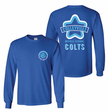 Load image into Gallery viewer, Superstar LS Tee in Blue