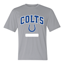 Load image into Gallery viewer, Colts Athletics SS DriFit Performance Tee in Steel Grey by Champion