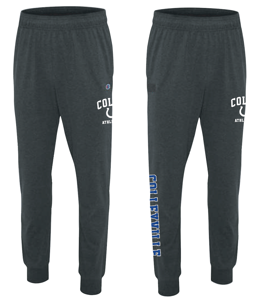 CMS Athletics Fleece Joggers by Champion in Black