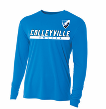 Load image into Gallery viewer, BOYS 2023 Soccer Team - LS Performance DriFit Tee in Blue