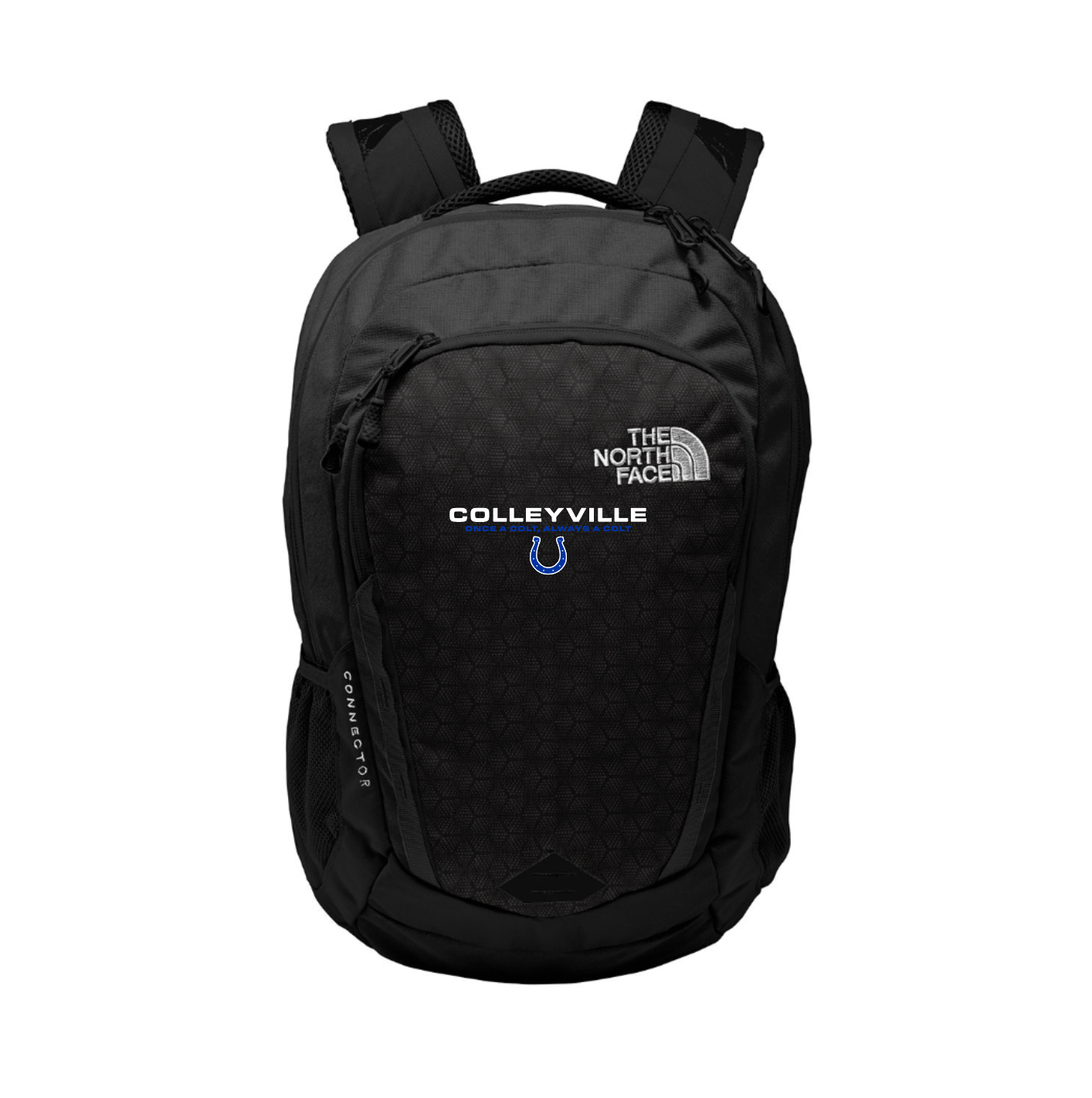 Once & Always A Colt Backpack by The North Face in Blk/Blk – Colleyville Colts