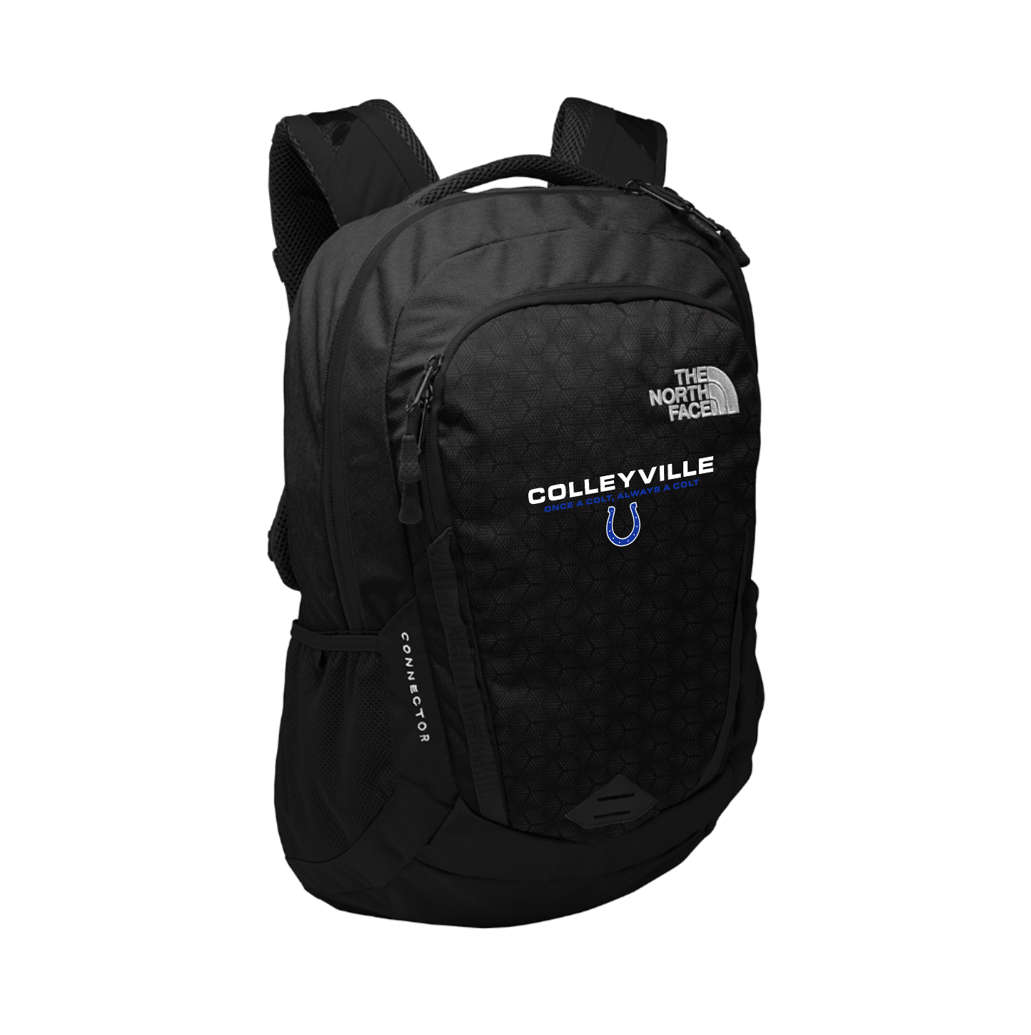 Once & Always A Colt Backpack by The North Face in Blk/Blk – Colleyville Colts