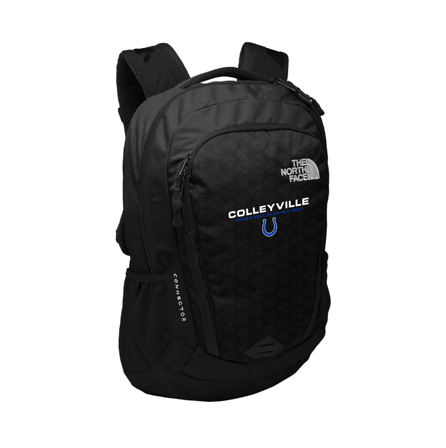 Once & Always A Colt Backpack by The North Face in Blk/Blk – Colleyville Colts