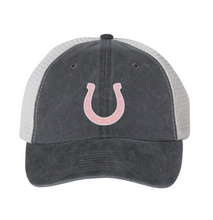 Load image into Gallery viewer, BCA Pigment-Dyed Dad Hat in Black/Stone Trucker
