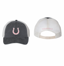Load image into Gallery viewer, BCA Pigment-Dyed Dad Hat in Black/Stone Trucker
