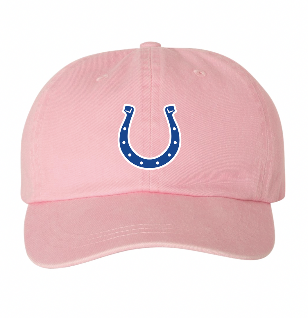 BCA Pigment-Dyed Dad Hat in Washed Pink