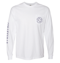 Load image into Gallery viewer, Colleyside LS Pocket Tee in White
