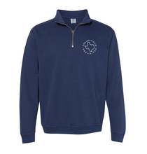 Load image into Gallery viewer, Colleyside Crew 1/4-Zip Pullover by Comfort Colors in Navy
