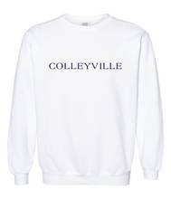 Load image into Gallery viewer, Colleyside Crew Sweatshirt by Comfort Colors in White
