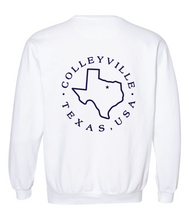 Load image into Gallery viewer, Colleyside Crew Sweatshirt by Comfort Colors in White
