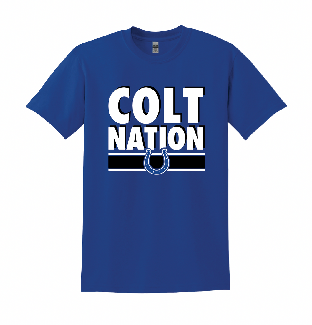 Colt Nation SS Tee in Blue