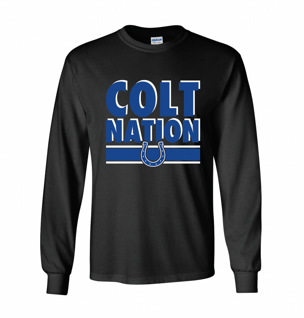 Colt Nation LS Tee in Black