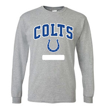 Load image into Gallery viewer, Colts Athletics LS Tee in Grey Htr

