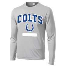 Load image into Gallery viewer, Colts Athletics LS DriFit Performance Tee in Sport Grey
