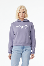 Load image into Gallery viewer, Scripted Women&#39;s Pullover Hoodie in Dark Lavender
