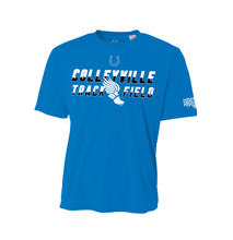Load image into Gallery viewer, Unisex 2023 Track &amp; Field Team - SS Performance DriFit Tee in Blue
