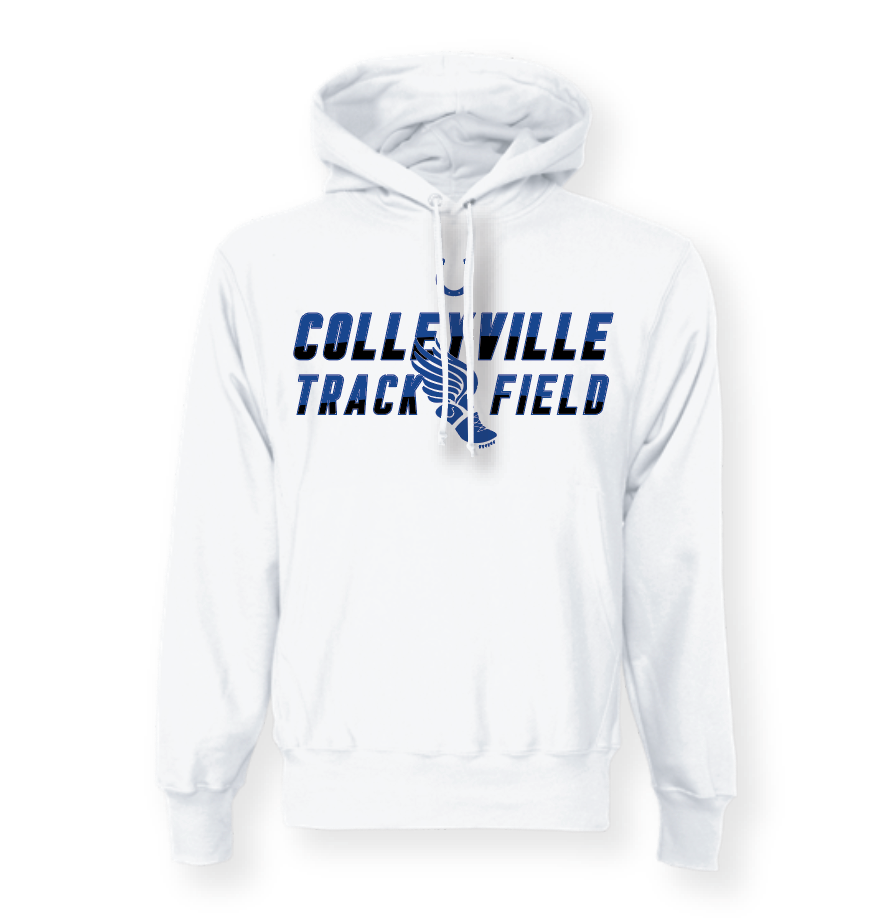 CMS 2023 Track & Field Pullover Hoodie in White