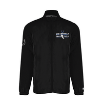 Load image into Gallery viewer, CMS Track &amp; Field Team Windbreaker Jacket in Black
