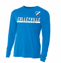 Load image into Gallery viewer, BOYS 2023 Soccer Team - LS Performance DriFit Tee in Blue
